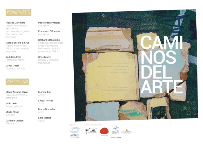 Folleto Caminos del Arte 1