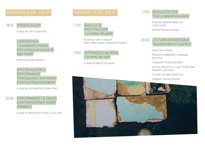 Folleto Caminos del Arte 2